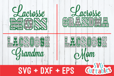 Lacrosse Mom /  Grandma Patterned