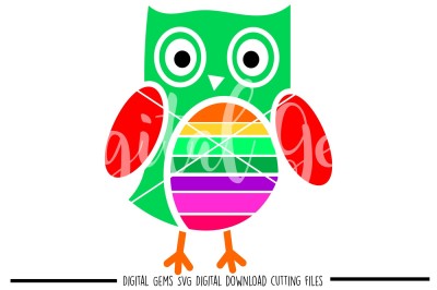 Owl SVG / DXF / EPS / PNG files