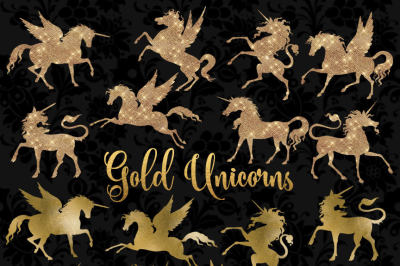 Gold Unicorns