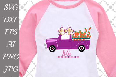 Easter Truck Svg&3A; 