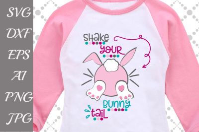 Shake your Bunny tail Svg: 