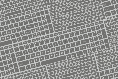 Seamless keyboard pattern