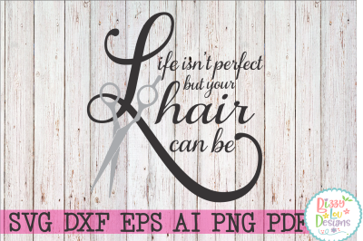 Hair SVG DXF EPS PNG AI PDF