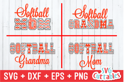 Softball Mom / Grandma Patterned