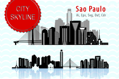 Sao Paulo vector skyline