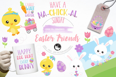 Easter Graphics and Illustrations