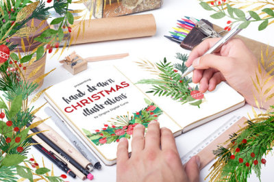 Hand Drawn Christmas Illustrations