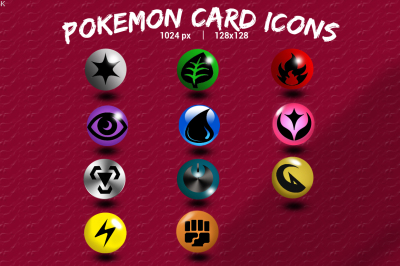 Pokemon Card Icons