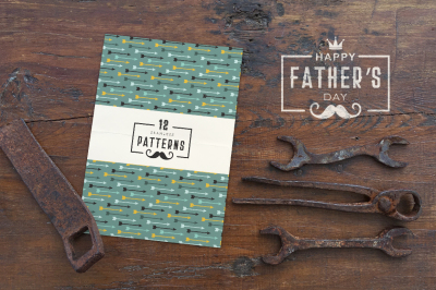 Father's Day Seamless Patterns 