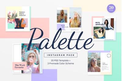 Instagram Pack - Palette