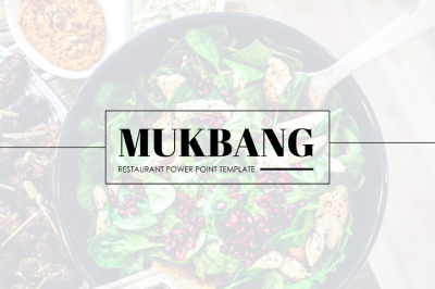 Mukbang - Restaurant / Cafe Presentation