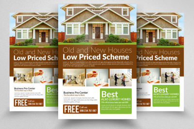 Professional Real Estate Flyer Template