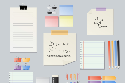 Flat Business Stationery Collection