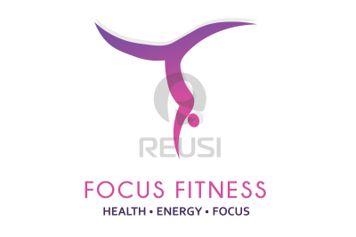 Focus Fitness Logo Template