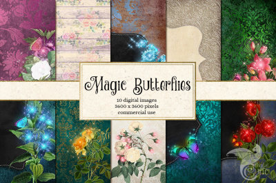 Magic Butterfly Backgrounds