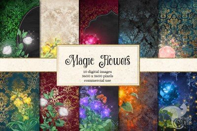 Magic Flower Backgrounds