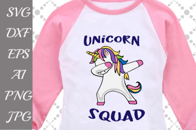 Unicorn Squad Svg: 