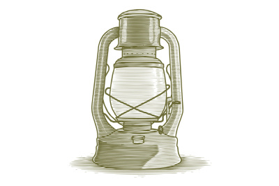 Woodcut Lantern