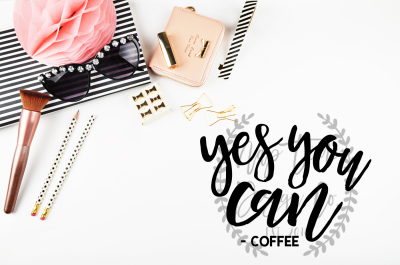 Yes You Can Coffee SVG