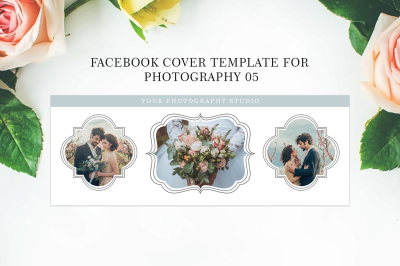 Facebook Cover Template for Fashion Photography 05