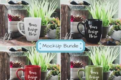 Coffee Mug Mockup Bundle 101
