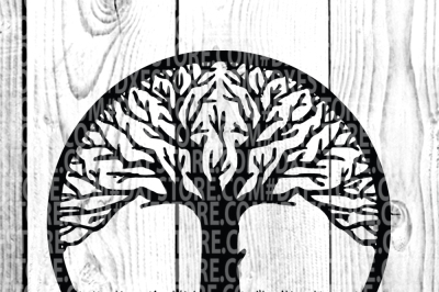 Tree circle Tattoo root