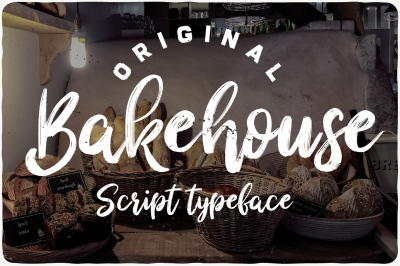 Bakehouse typeface