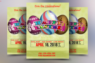 Easter Flyer Template