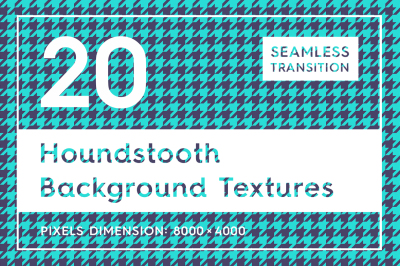 20 Houndstooth Pattern Background Textures