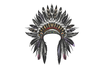 Native American Indian War Bonnet