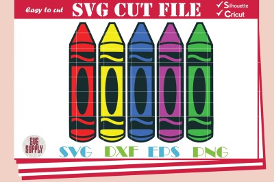 Crayon SVG * Crayons SVG Cut File 