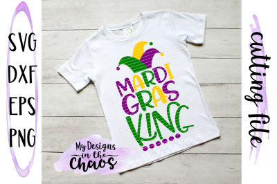 Mardi Gras SVG | Boy Mardi Gras SVG | Mardi Gras King SVG | Silhouette