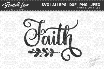 Faith SVG Cut Files