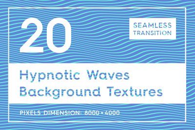 20 Hypnotic Waves Backgrounds Textures