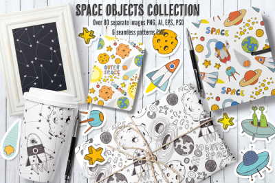 Space objects collection