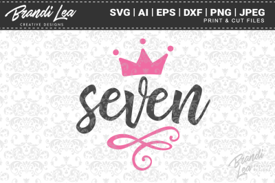 Seven Crown SVG Cut Files