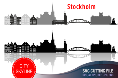 Stockholm Svg Sweden Cut file City Of Stockholm 