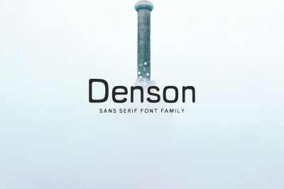 Denson Sans Serif Font Family