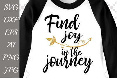 Find Joy in the Journey Svg: 