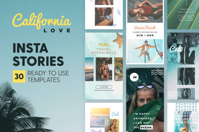 Instagram Stories - California Love