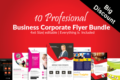 10 Business Flyers Bundle Vol:06