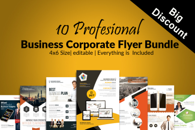 10 Business Flyers Bundle Vol:07