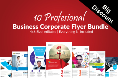 10 Business Flyers Bundle Vol:10