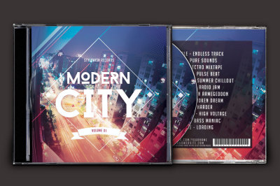 Modern City CD Cover Artwork