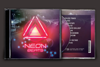Neon Beats CD Cover Artwork