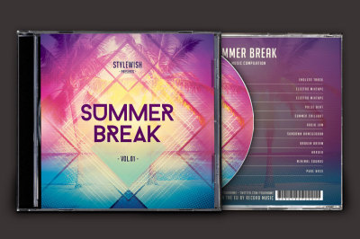 Summer Break CD Cover Artwork