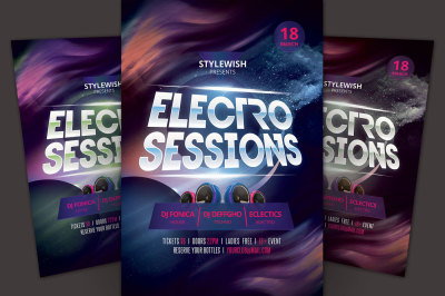 Electro Sessions Flyer