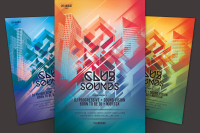 Club Sounds Flyer