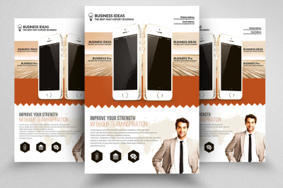 Cellular Company Flyer Templates