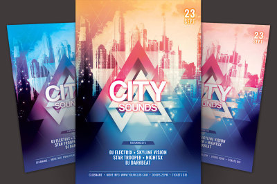 City Sounds Flyer